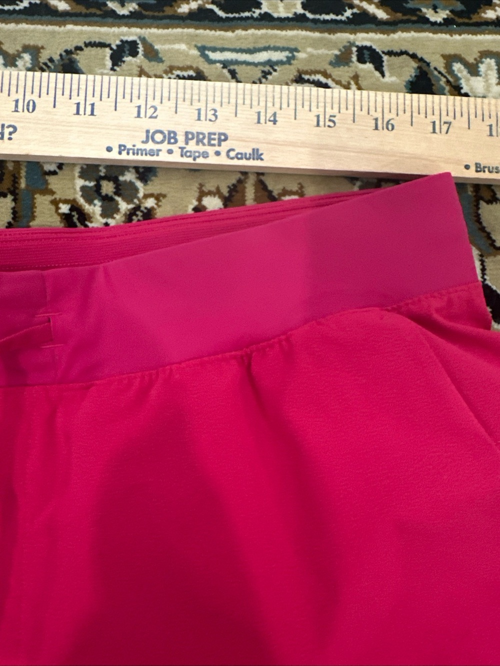 lululemon athletica Women's Drawstring Athletic Shorts - Bright Pink - Picture 6 of 10